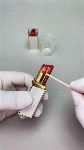"Disappeared lipstick" #cosmetics repair #lipstick repair #decompression