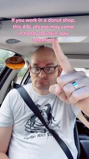 Learn How to Sign 'Donut' in ASL | Deaf Awareness PSA