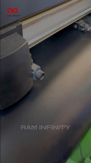 Graphtec Vinyl Cutter in Action! ⚡ Ultra-sharp cuts, pro-level detailing 👌| #raminfinity #2025