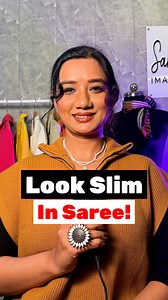Look Slim in Saree - Save these hacks ✨ 1. Select soft fabrics that have a bit of structure. 2. Don’t wear too much of contrasting colors or prints in saree. 3. Select V neck or U neck in blouses. 4. Replace your normal petticoat with shapewear that gives you structure, fit and comfort. 5. Choose dark colors sarees to look slim and tall. #personalstylistindia #imagecoach #wardrobeconsultant #stylewithsakshi #virtualstylist | Imagecoachsakshi