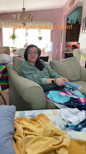 24 hour read a thon complete! Such fun! #booktok #readathon #bookbesties #fypシ