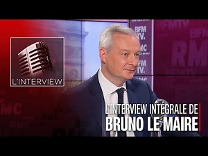 L'Interview: Bruno Le Maire, ministre de l'Économie et des Finances
