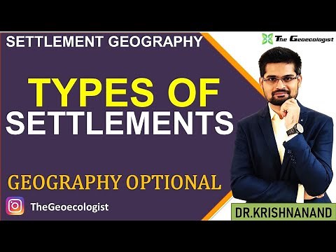 Types of Settlements-Settlement Geography-Geoecologist-UPSC