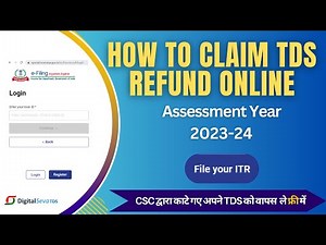 How to Claim TDS Refund Online | Assessment Year 2023-24