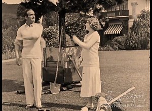 Doug & Mary planting a tree on Pickfair lawn. 🌱 Read our brand-new article on Mary's marriage to Douglas Fairbanks—wed #onthisday in 1920: https://bit.ly/2QMZTsX | Mary Pickford