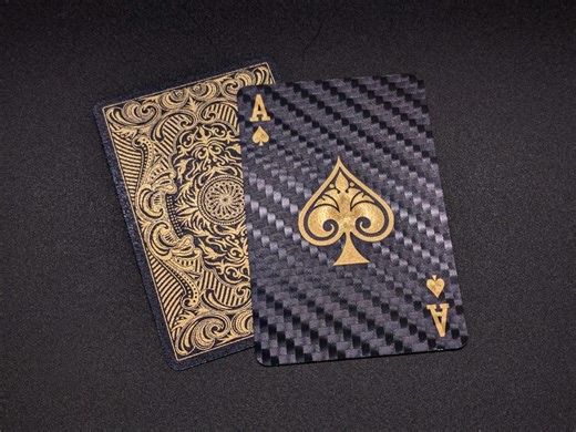GAMBIT Playing Cards From DEADPOOL & WOLVERINE (2024) - Movie Prop Replica - Black Plastic, Gold Finish - Etsy