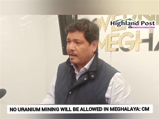 3.7K views · 85 reactions | #MeghalayaNews #highlandpost #meghalaya #NewsUpdate #Shillong #UraniumMining #uranium | Highland Post | Facebook