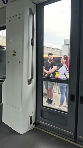 Poland, Wrocław, doors are closing