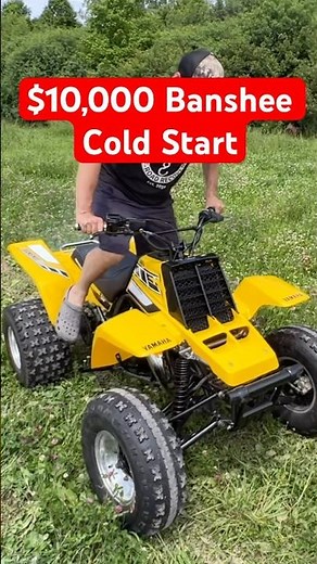 Frozen Banshee Finally Fires Up #success #quad