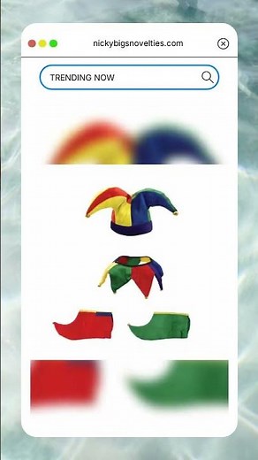 Adult Jester Costume Set & Gold Royal Scepter 7 Piece Mardi Gras Harlequin Kit