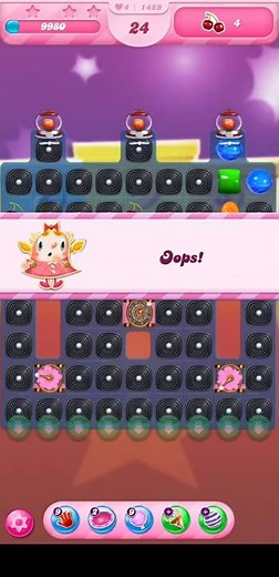 Candy Crush Game Over: No More Possible Switches (portrait)