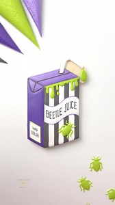 Warning: this juice box may be crawling with flavor… 🪲 #halloweencookies #cookieart #royalicingcookies #spookyseason #beetlejuice #decoratedcookies #cookievideo #cookiecreativity #bakingvideo Halloween cookie, Beetlejuice cookie, slime cookie, bug cookie, spooky cookie, royal icing cookie, decorated cookie, cookie art, spooky season baking, cookie decorating video | Honey & Lou Baking Company