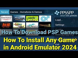 How To Install Any Game in PPSSPP Android Emulator || Beginner Tutorial