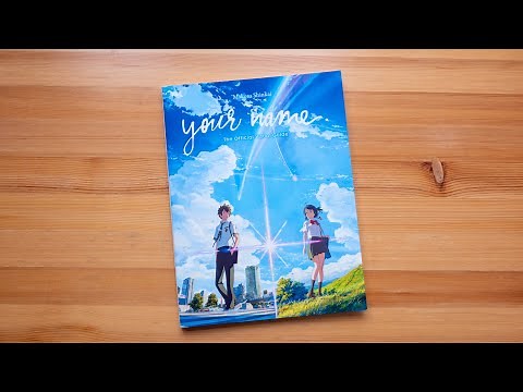 Your Name. The Official Visual Guide (book flip)