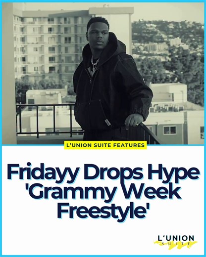 #Fridayy brought his A-game to #Grammy night at the 68th Annual Grammy Awards on February 1, stepping onto the red carpet as a nominee in the Best Melodic Rap Performance category for his track "Proud Of Me" featuring #MeekMill.⁠ The rising R&B/rap star dropped a Grammy week freestyle right before the big event titled "GRAMMY WEEK FREESTYLE," which he shared across his platforms. | The Haitian American