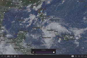 🚨 Check out PTC Four (soon to be Debby) with our upcoming feature - MyRadar GeoColor satellite imagery! Experience real-time weather updates with breathtaking clarity. Get ready for a clearer view of our planet's weather patterns! 🌍🌩️ | MyRadar Weather Radar