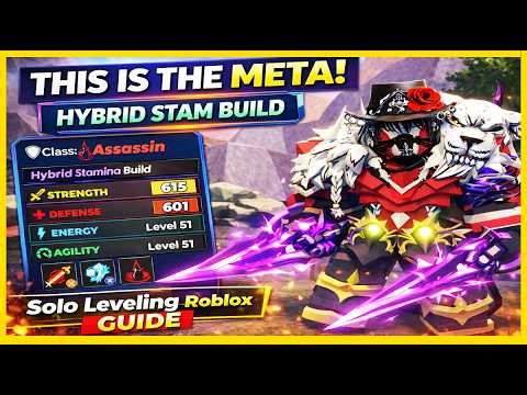 THIS IS THE META BUILD NOW 😳 (Hybrid Stamina OP) | Solo Hunters Update Roblox