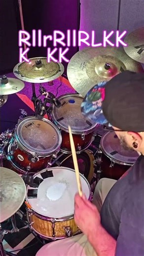 32nd Note Mixed Fill 🔥 (Fast Double Bass) #shorts