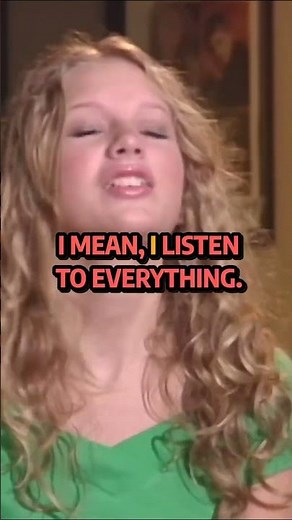 Taylor Swift at 14 reveals her wild CD collection mixing Tim McGraw with Eminem and Simple Plan