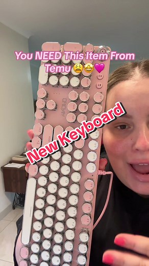 Must-Have Typewriter Style Keyboard From Temu