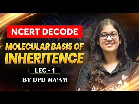 Molecular Basis of Inheritance 1 for NEET 2026 | NCERT Decode