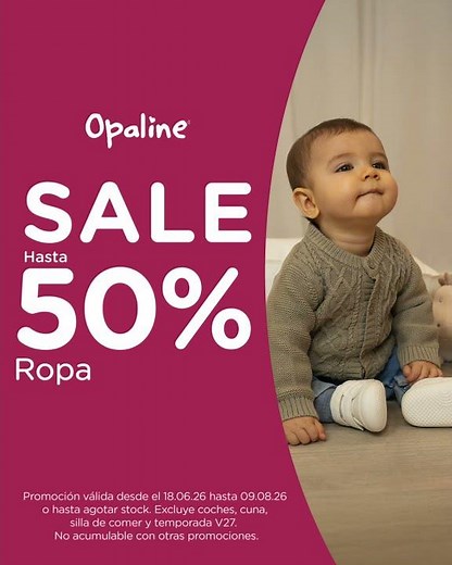 SALE Opaline: hasta 50% de descuento.