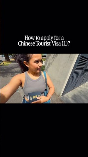 How I Successfully Applied for a China Tourist Visa from Australia #chinavisa #travel