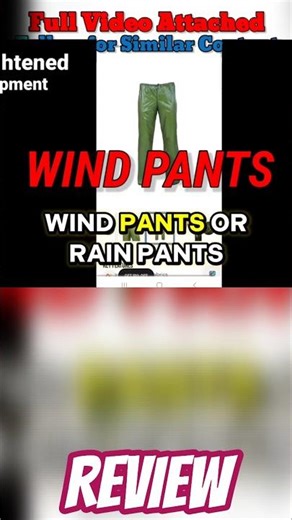 Enlightened Equipment Copperfield Wind Pants Review