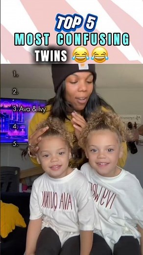 Ranking The Most Confusing Twins 😂😂 #ranking #twins #bestmoments #funny #top5