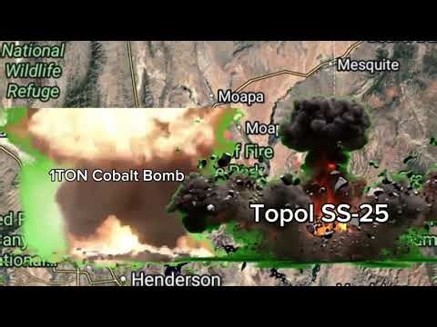 Nuclear Explosion power comparison