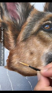 When aiming for that extra level of realism in any medium, the extra attention to the layering process makes a huge difference. In this smaller section I am aiming for lots of intricate detail but I can't get to that stage until the foundation is right. The foundation isn't just about blocking in a solid base but I find that hinting at the main groupings of highlights and shadows with a softness to that layer will help with the detailing later on. I like to use at least 3 different brush types t