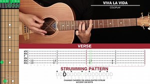 Viva La Vida Guitar Cover Coldplay |Tabs   Chords|