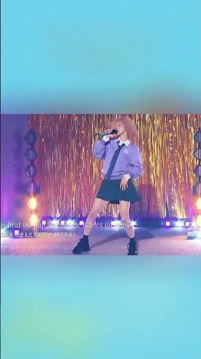 YUQI performs CLAP