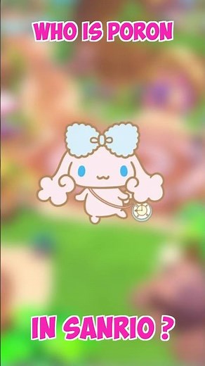 Meet Poron - All the Sanrio characters #Poron #HelloKitty #Sanrio