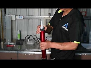 how to use silicone sealant gun