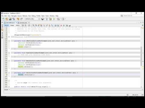 Semáforo JAVA con Hilos - NetBeans Botón activar, pausar y reiniciar