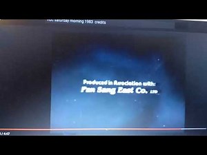 NBC Saturday Morning Credits November 1982