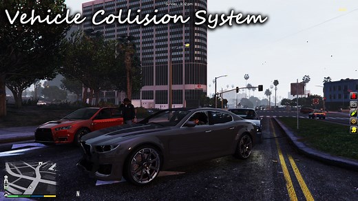 Vehicle Collision System / Repair / Push 3.0 – GTA 5 mod