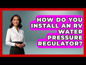 How Do You Install An RV Water Pressure Regulator? - Exploring Campgrounds