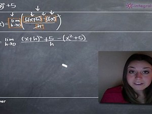 Definition of a Derivative (Difference Quotient) 2