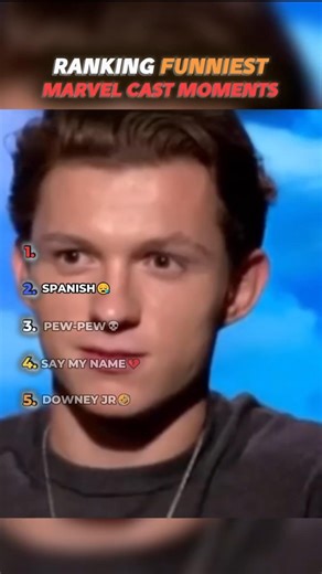 RANKING FUNNIEST MARVEL CAST MOMENTS 🤣