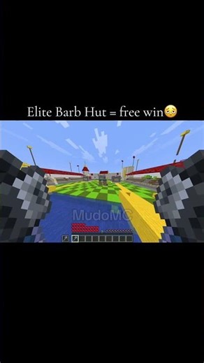 Elite Barb Hut in Craft Rotale #minecraft #minecraftmeme