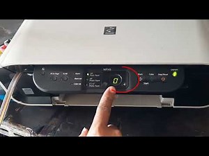 Reset print canon mp160