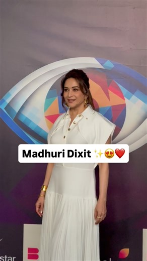 E24 Bollywood | Madhuri Dixit at Bigg Boss 19 set. . . . #madhuridixitnene #biggboss19 #e24 | Instagram