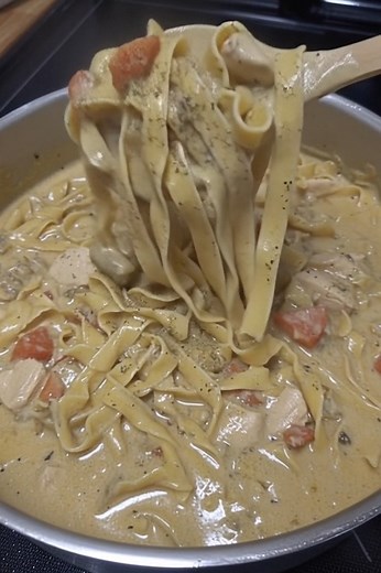 3.1K views · 15 reactions |  Creamy Chicken Noodles Here’s how to...