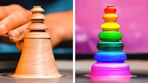 Mesmerizing clay pottery ideas that will satisfy you. Cool DIY crafts with clay and epoxy resin: | 5-Minute Crafts Family