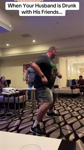 My husband and his buddies doing karaoke and dancing to Bye Bye Bye! Gotta love him! #insync #kareoke #dancing #dance