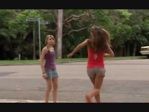 Home and Away - Cassie runs off after Macca hits her