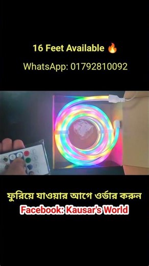 Neon Strip Light 🔥 #shorts