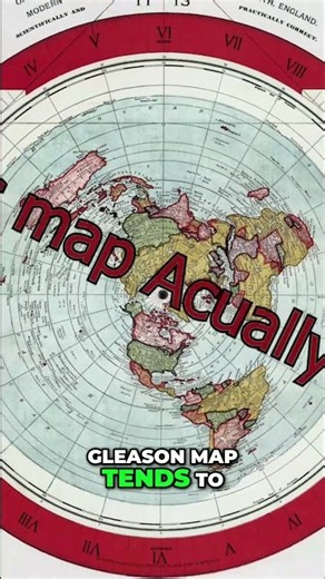 One City Breaks the Gleason Flat Earth Map